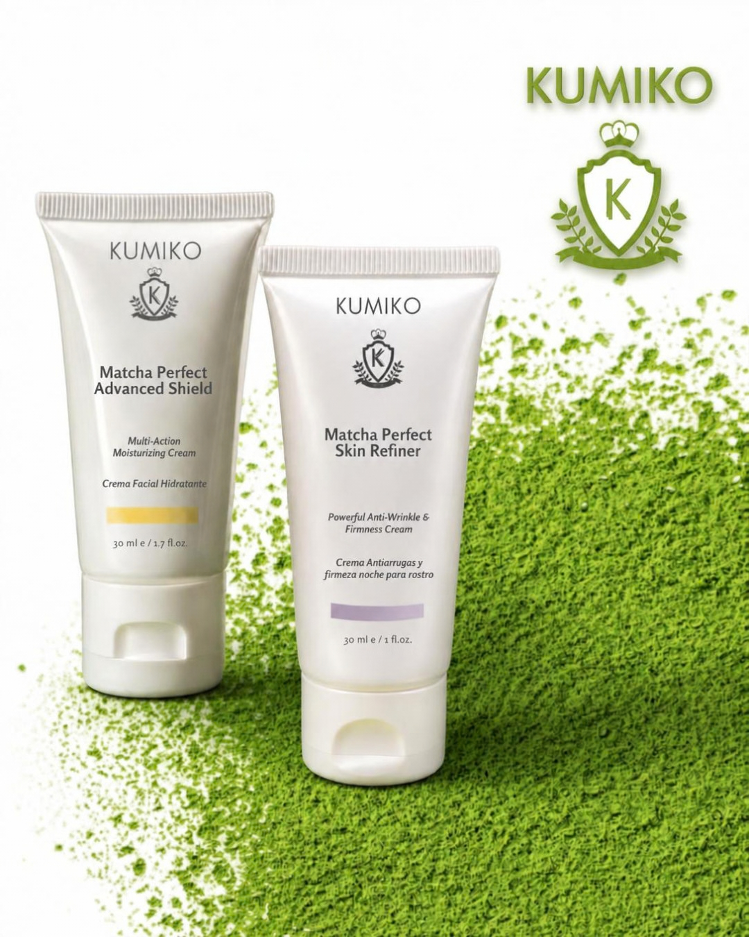 Travel Set Día-Noche | Advanced Shield + Skin Refiner con Retinal (Tubos 30ml)