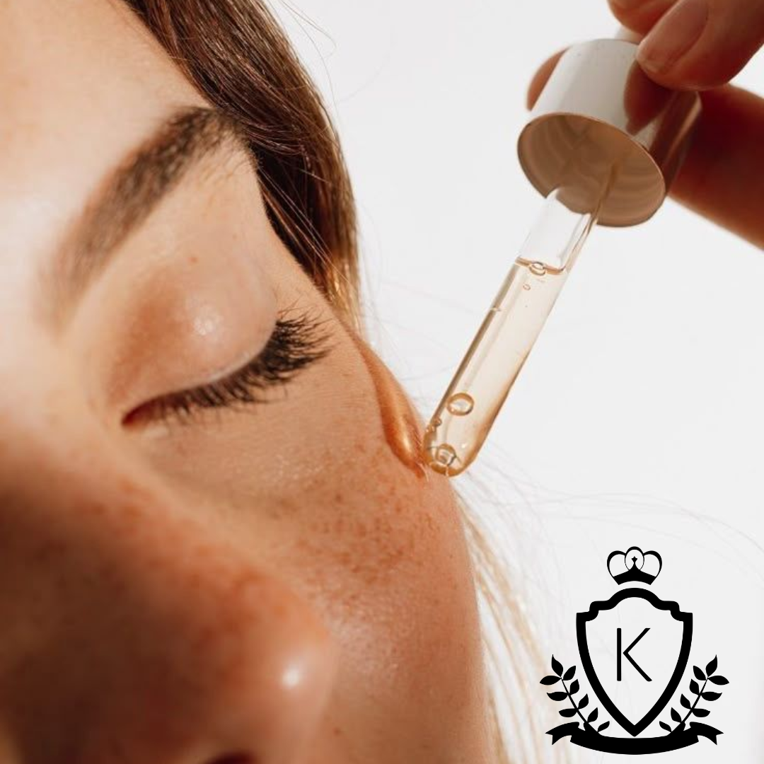 Ritual quiet beauty Kumiko: aplicación de sérum con gotero