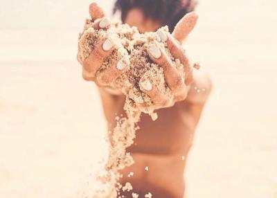 Exfoliación con arena