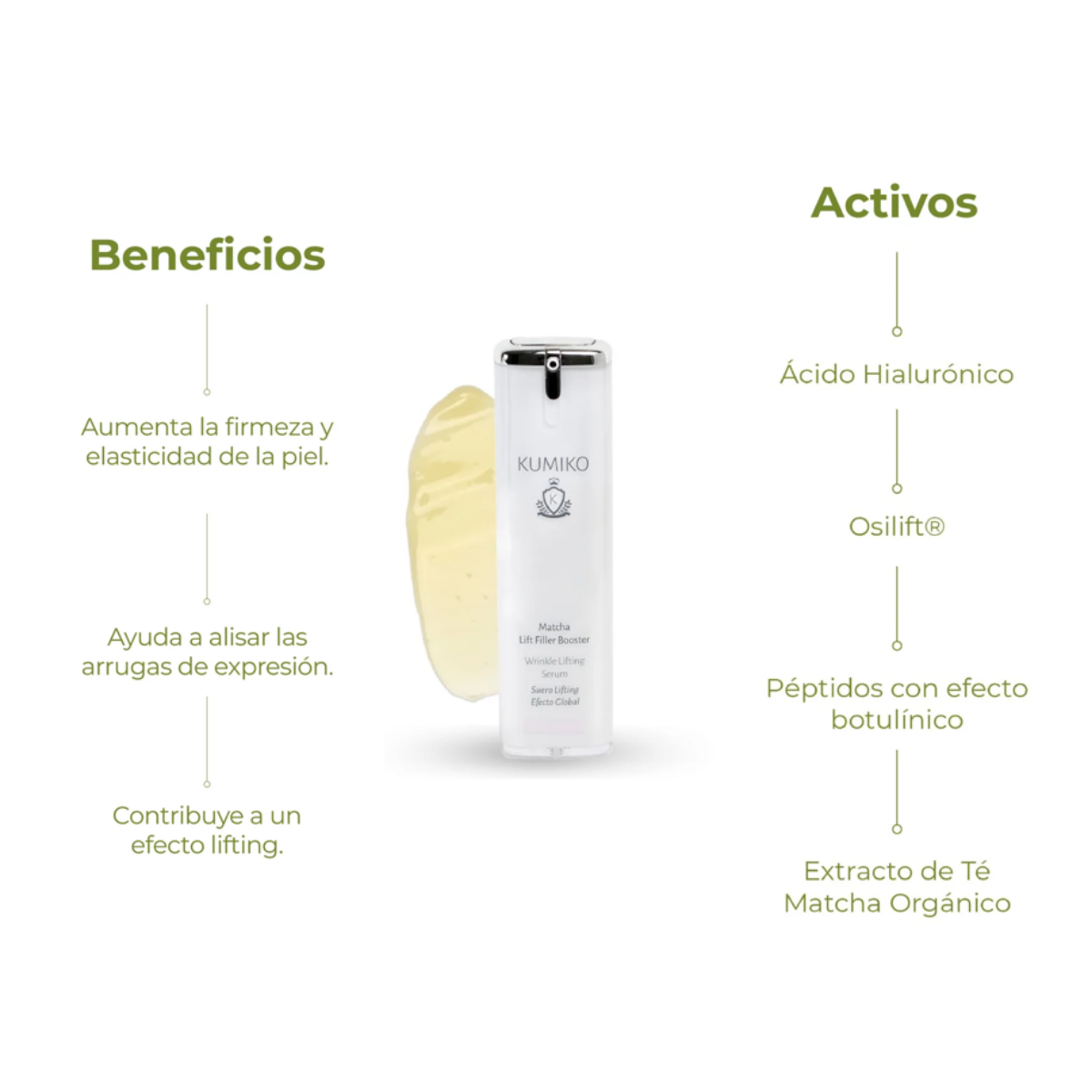 MATCHA LIFT FILLER BOOSTER - Suero Facial Antiarrugas