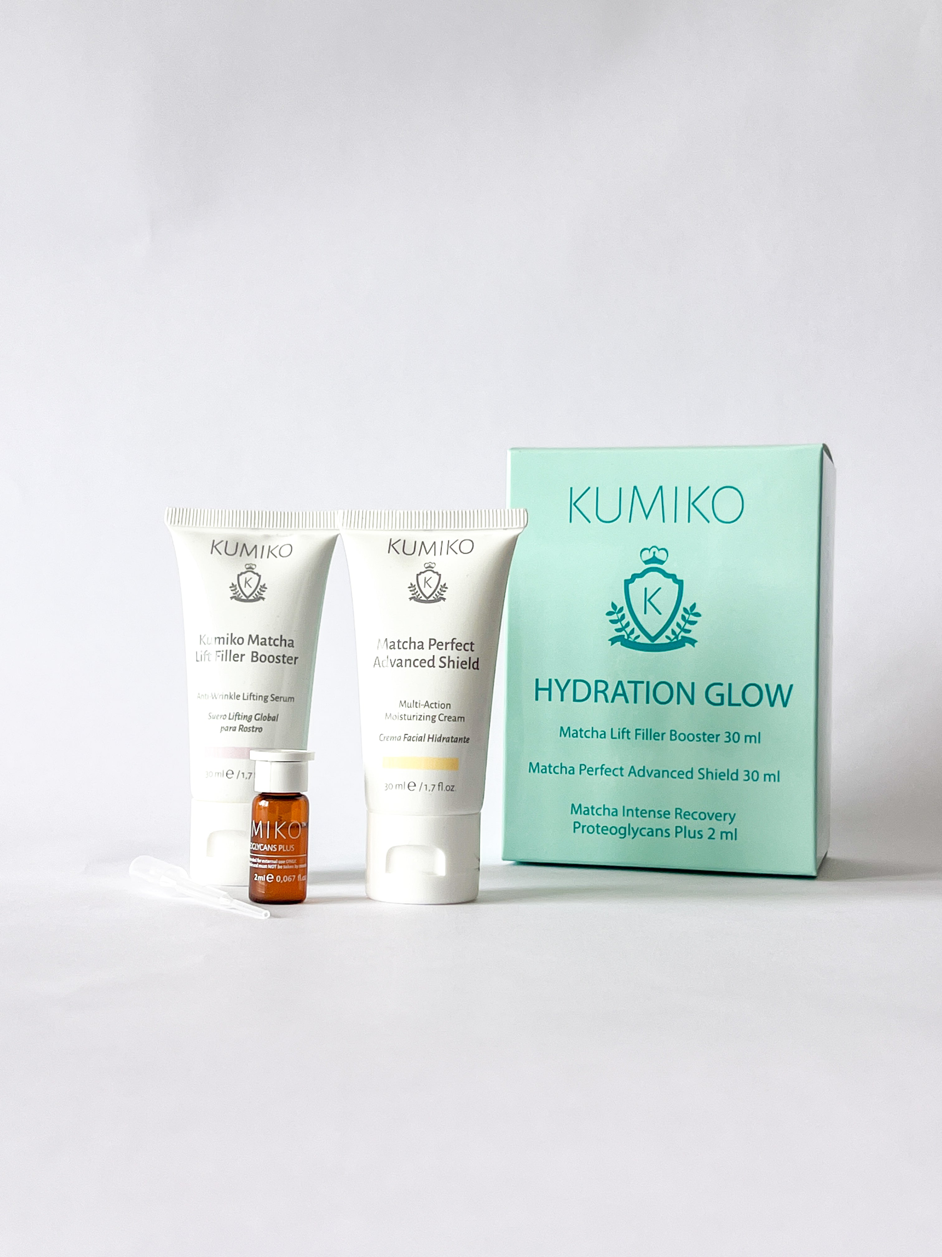 Set Hidratación Travel Size - HYDRATION GLOW SET – Kumiko Skincare