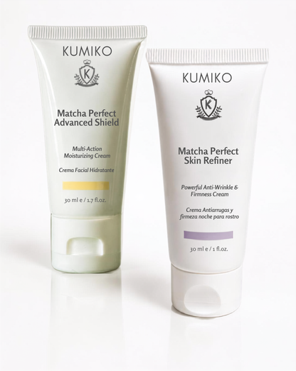 Travel Set Día-Noche | Advanced Shield + Skin Refiner con Retinal (Tubos 30ml)